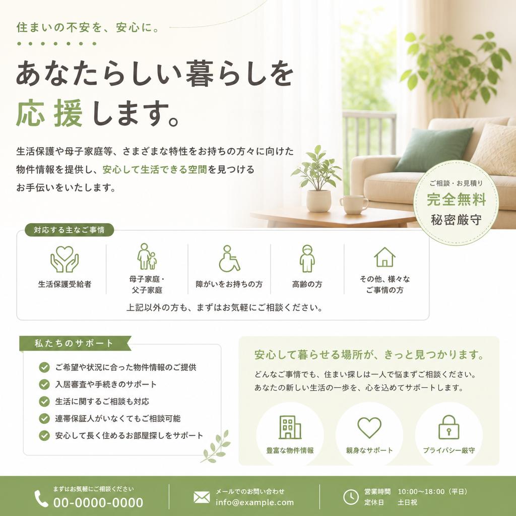 多様なニーズに最適な物件を