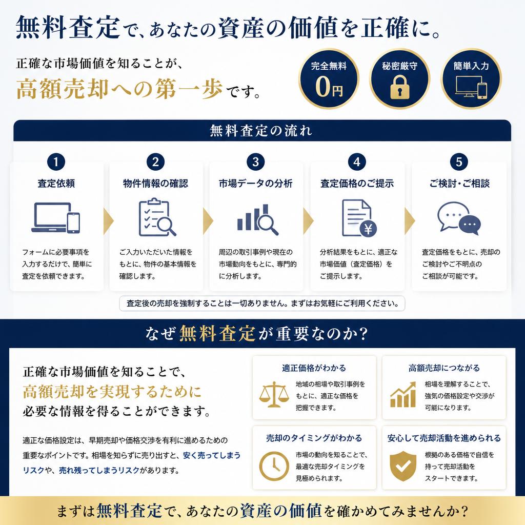 無料査定で得られる情報