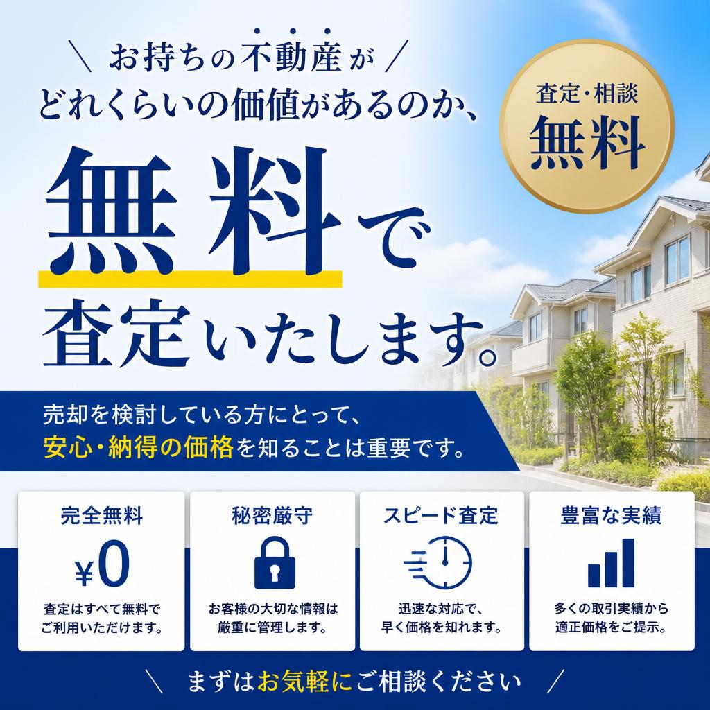 無料査定サービスのご紹介