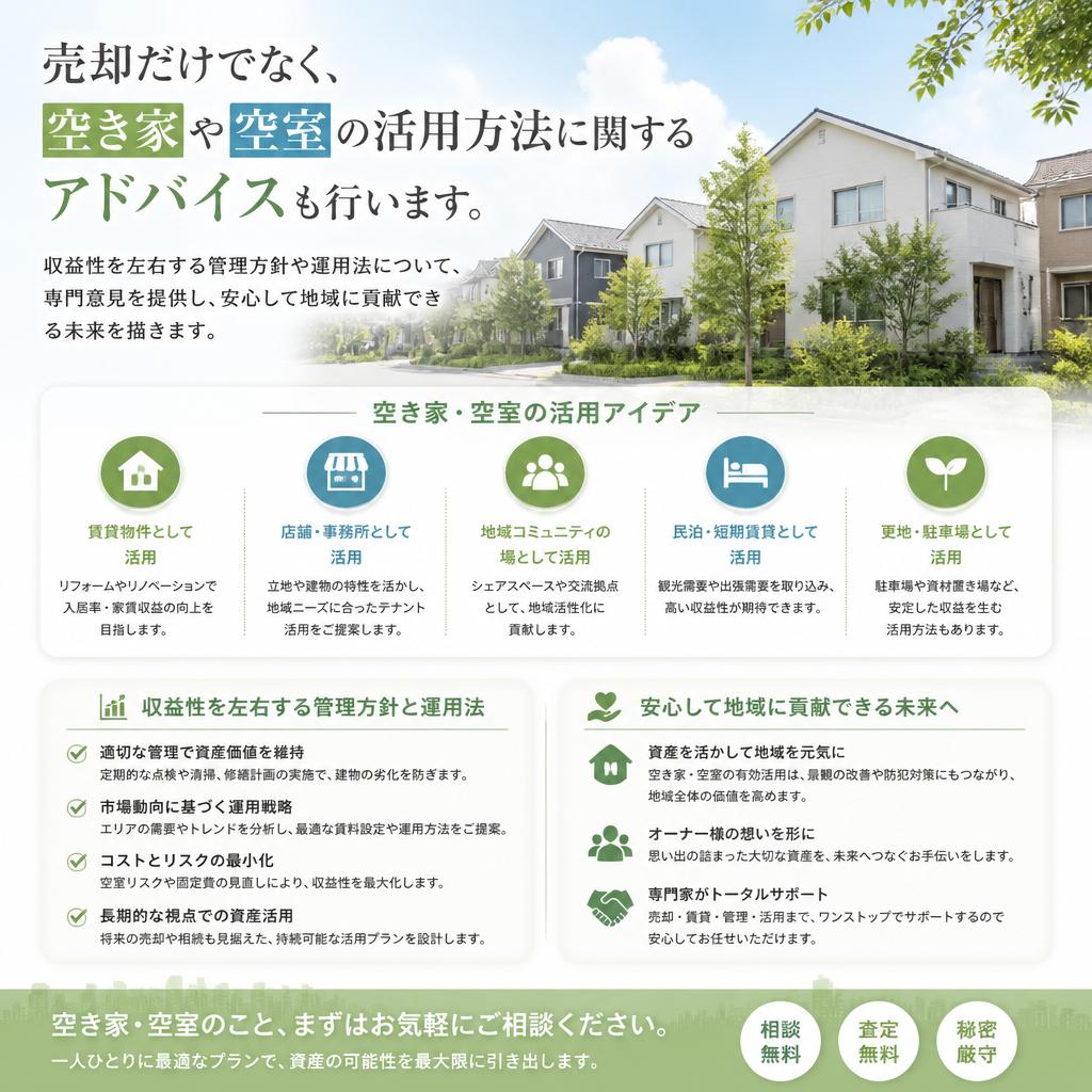 収益と運用の専門的アドバイス