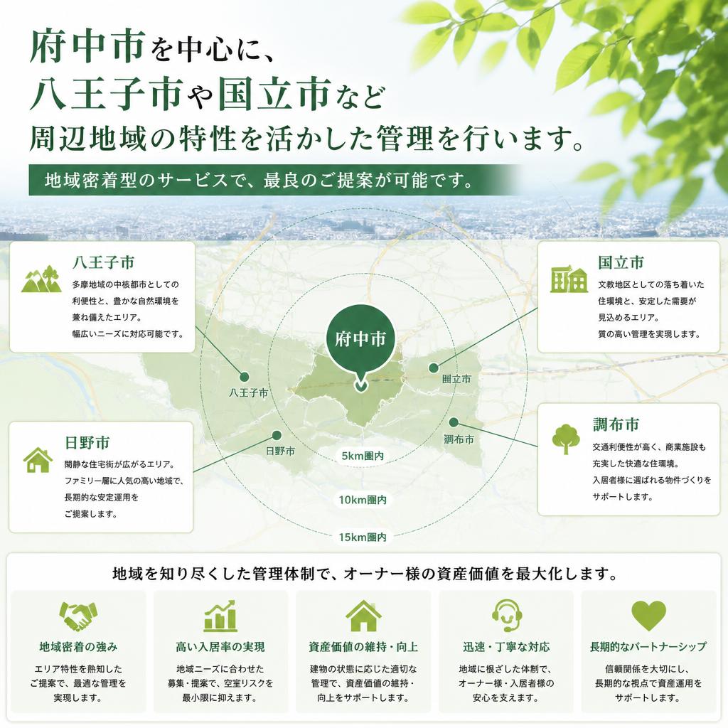 各地域に特化した専門知識