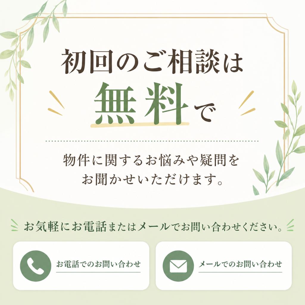 安心の初回相談無料
