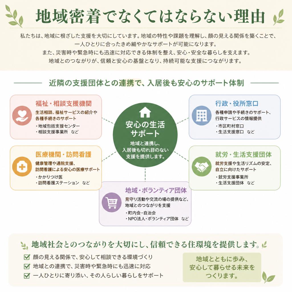 地域社会とのつながり