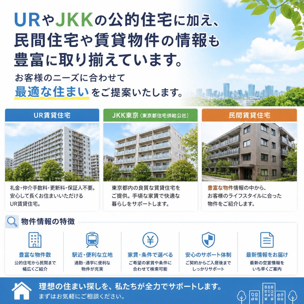 住居支援の幅広い選択肢