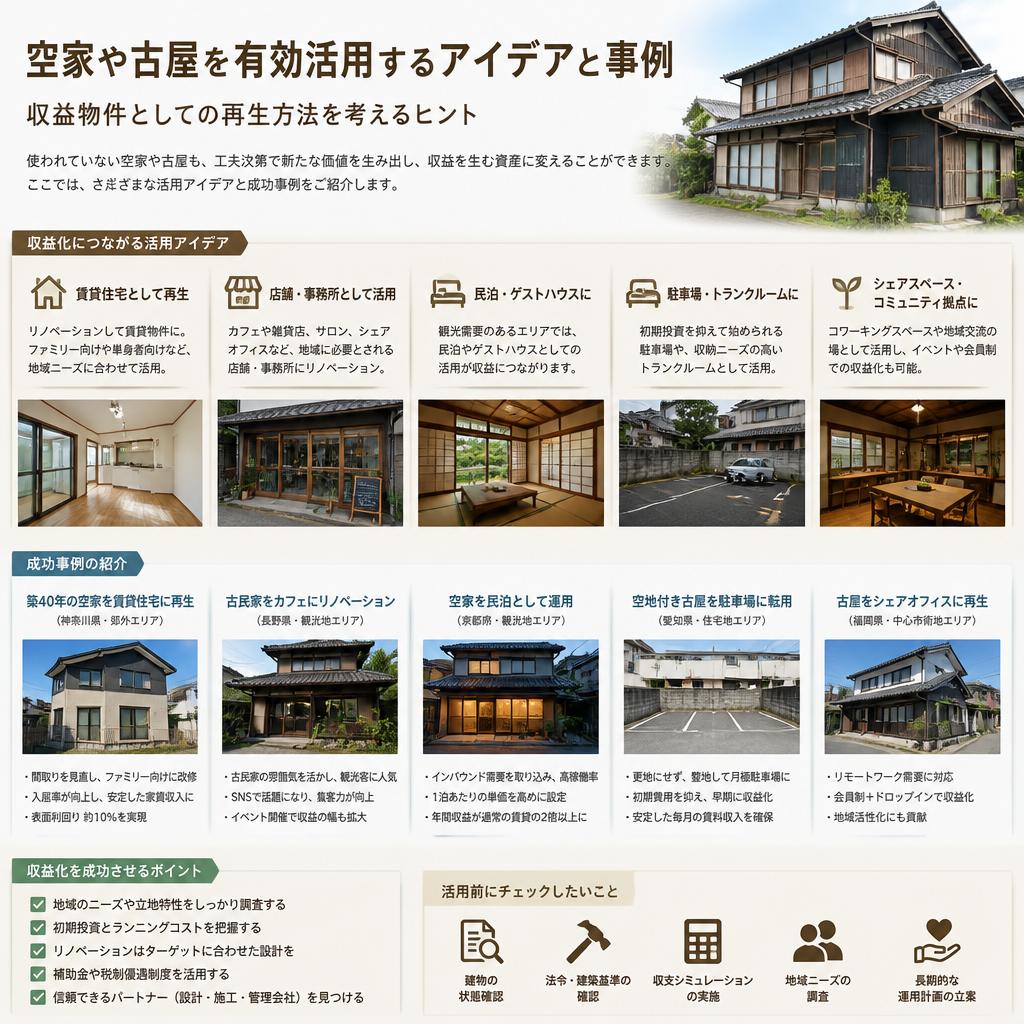古屋や空家の活用法