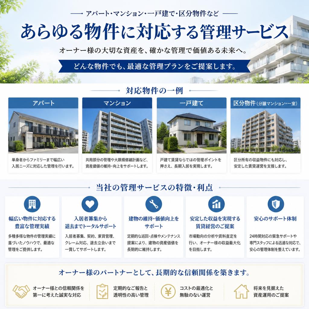 2. 当社の管理サービス