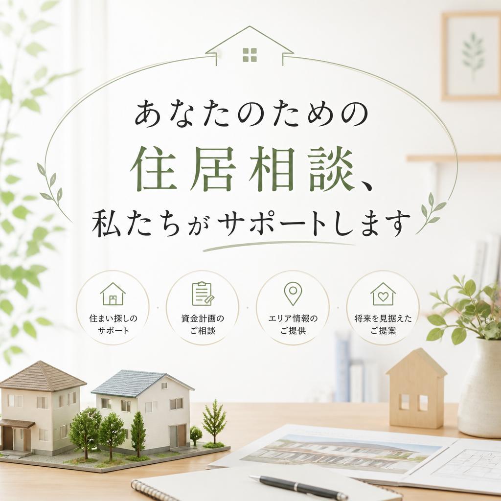 「あなたのための住居相談、私たちがサポートします」