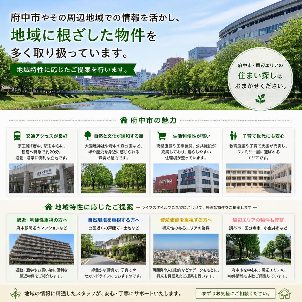 地域密着のサポートで安心の暮らしを実現