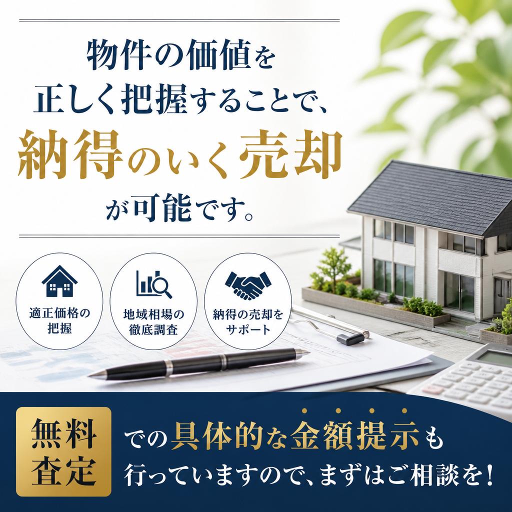 無料査定で安心スタート