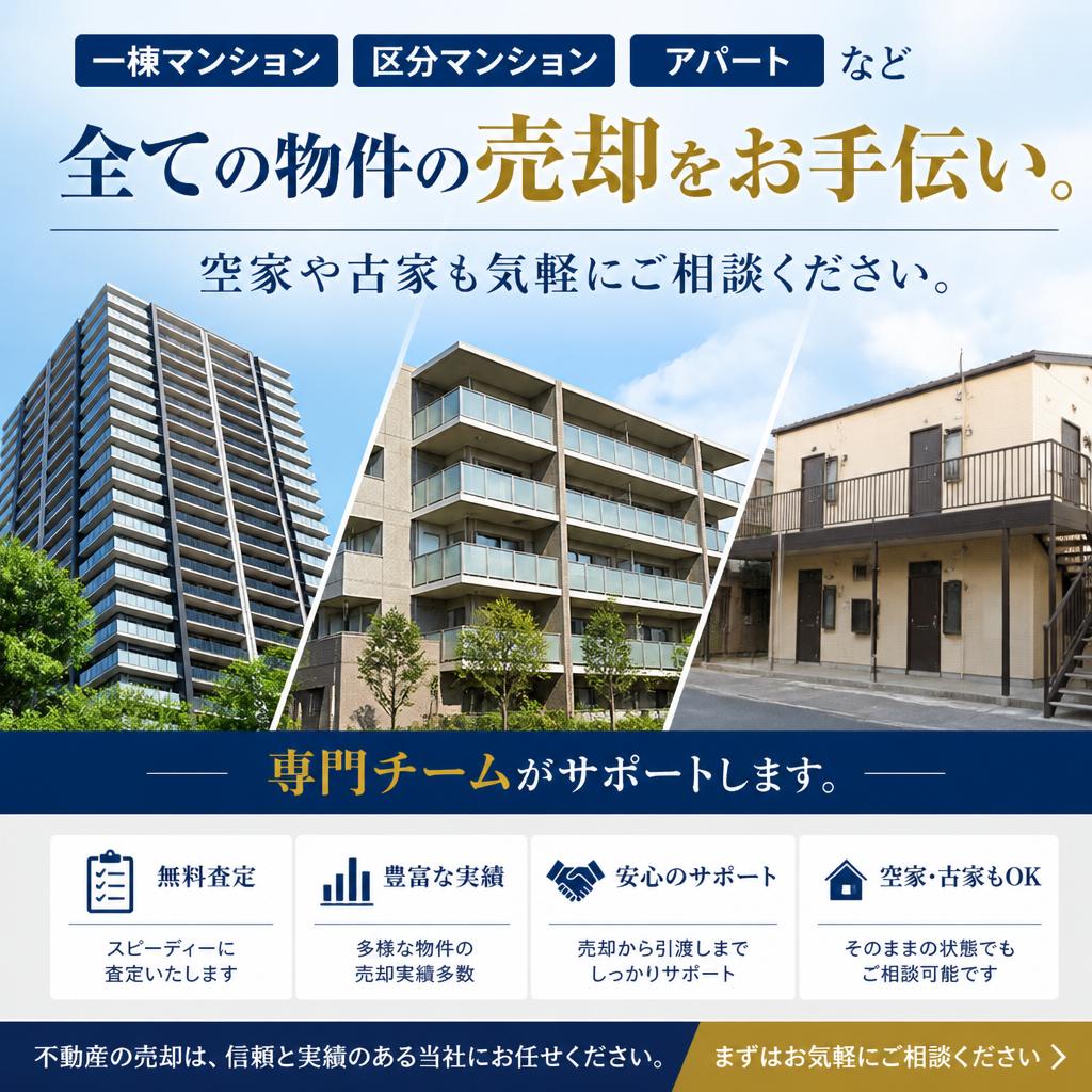 多様な物件に対応