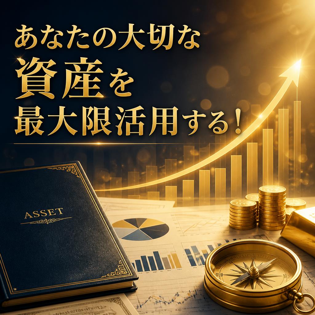 あなたの大切な資産を最大限活用する！