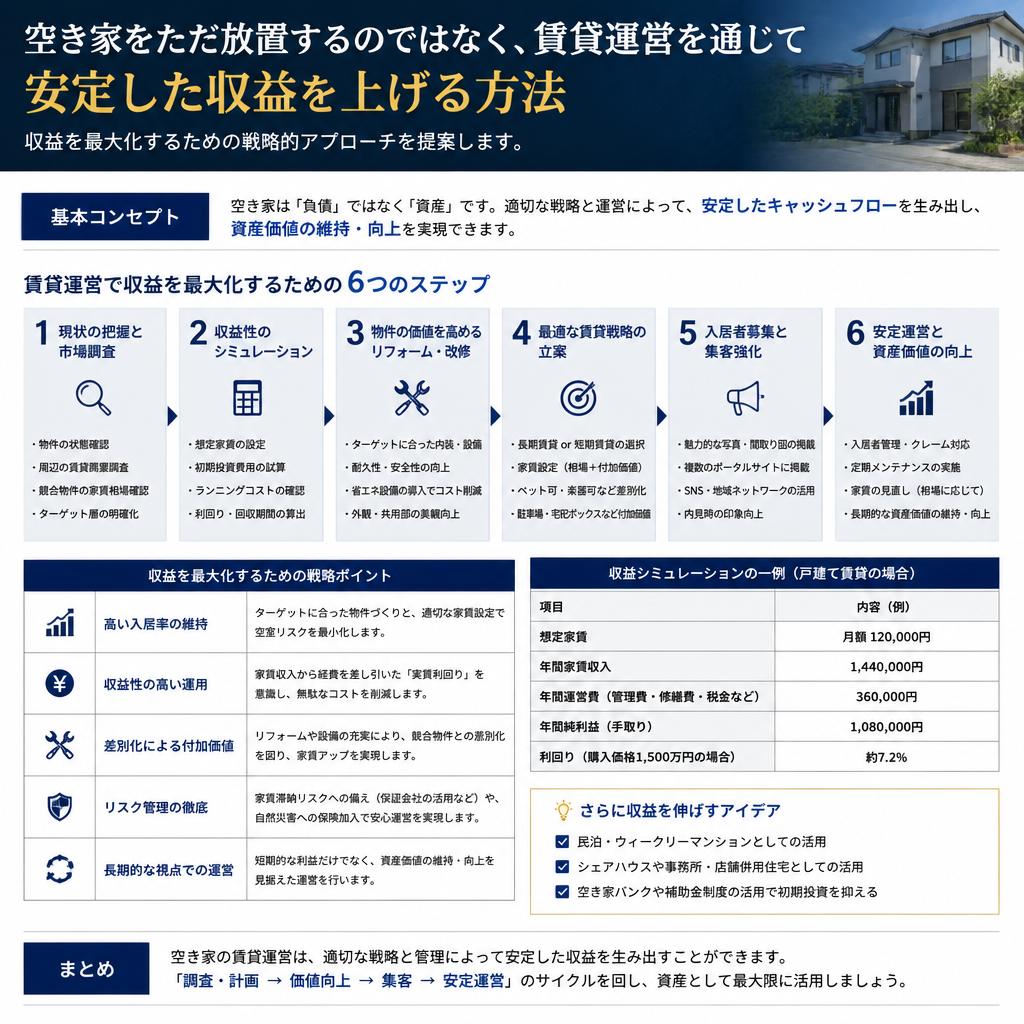 収益不動産の有効活用