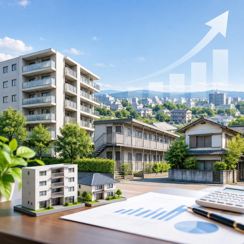 一棟マンション・アパート・空家の管理と活用を、収益につながる一歩へ。府中・国立・小金井の不動産運用を、専門家と一緒に。